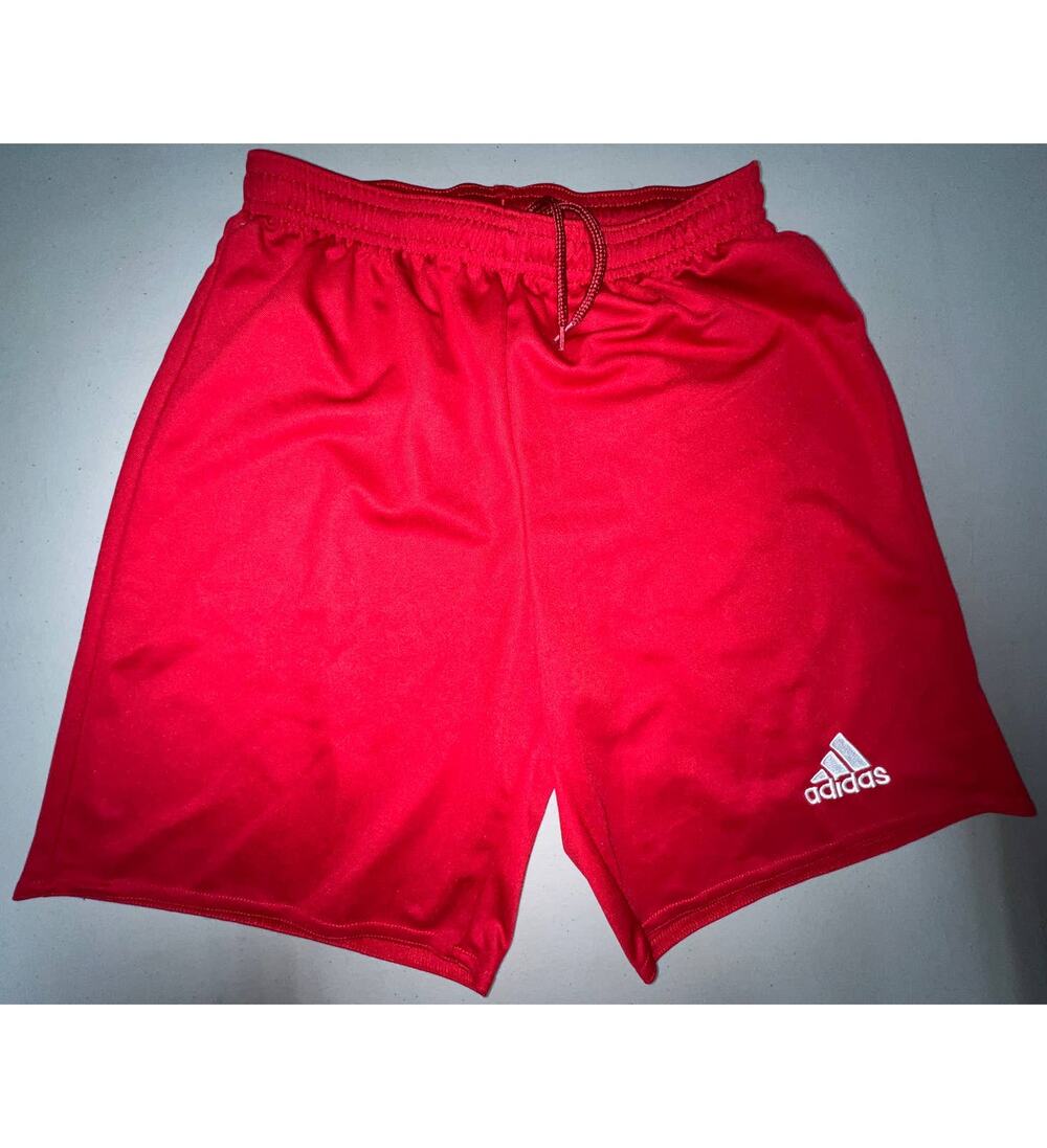 NWOT Adidas Red Shorts Unisex Teen L 13-14 yrs